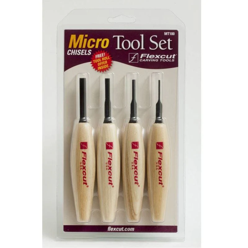 Micro Tool Set Dogleg Chisels