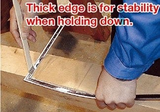 Traditional Japanese Flexible Carpenter Square - Image 3