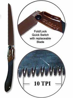 Silky Gomboy 240 Folding Saw Course Medium or Fine Teeth