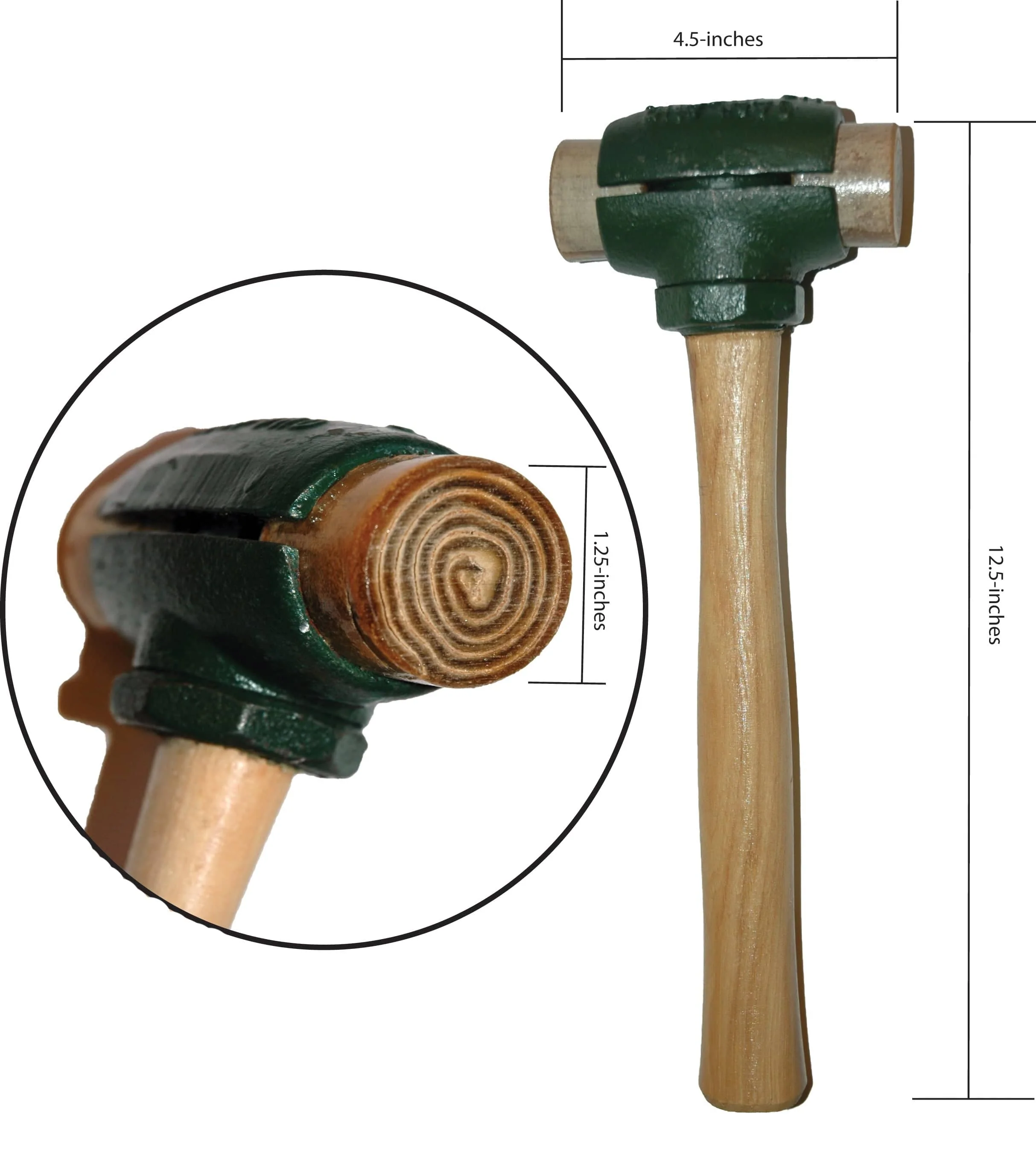 Split Head Hammer Rawhide Face - Image 8