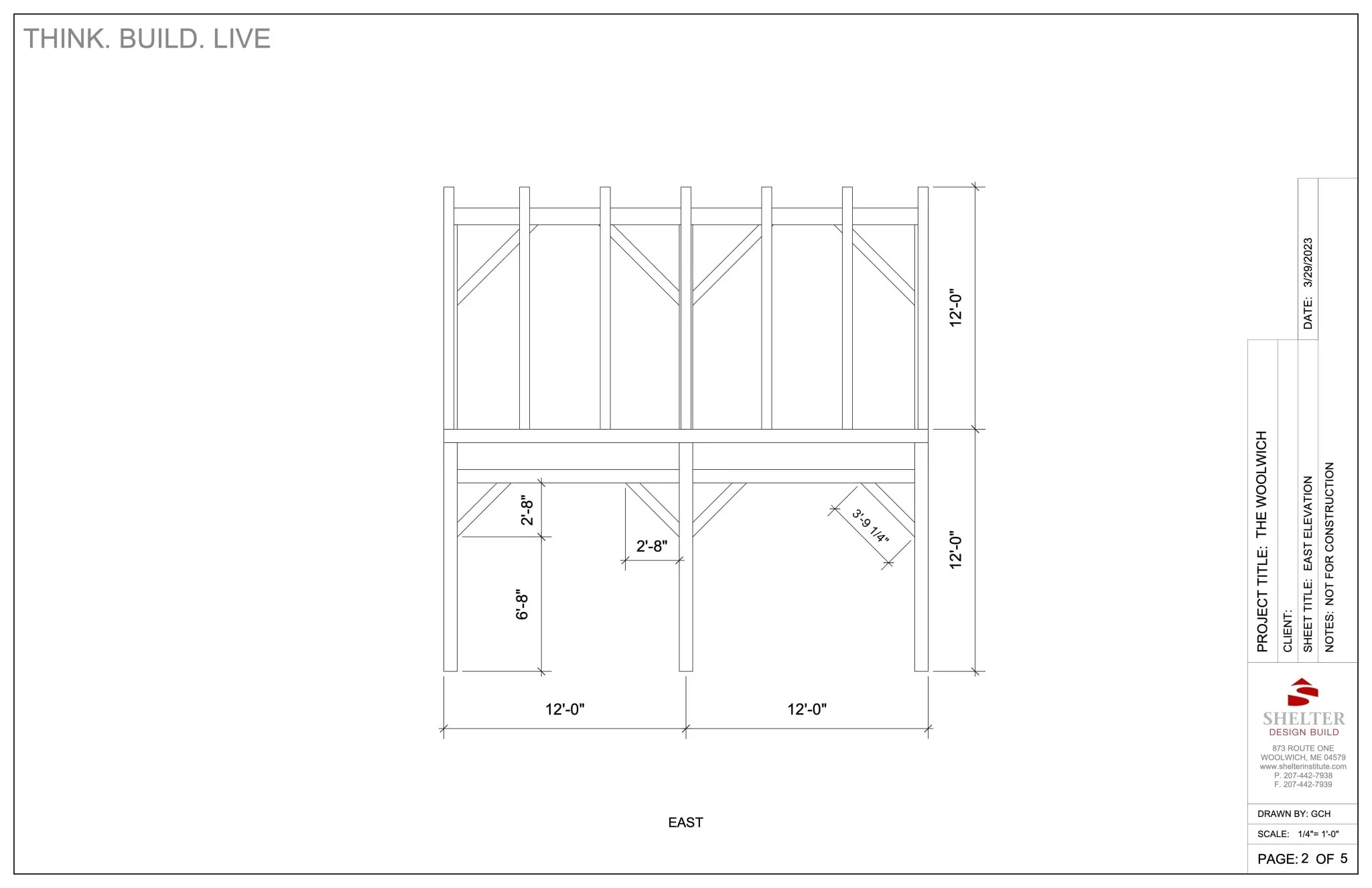 The Woolwich 24x24: Timber Frame Plan & Cut Sheet Package - Image 3