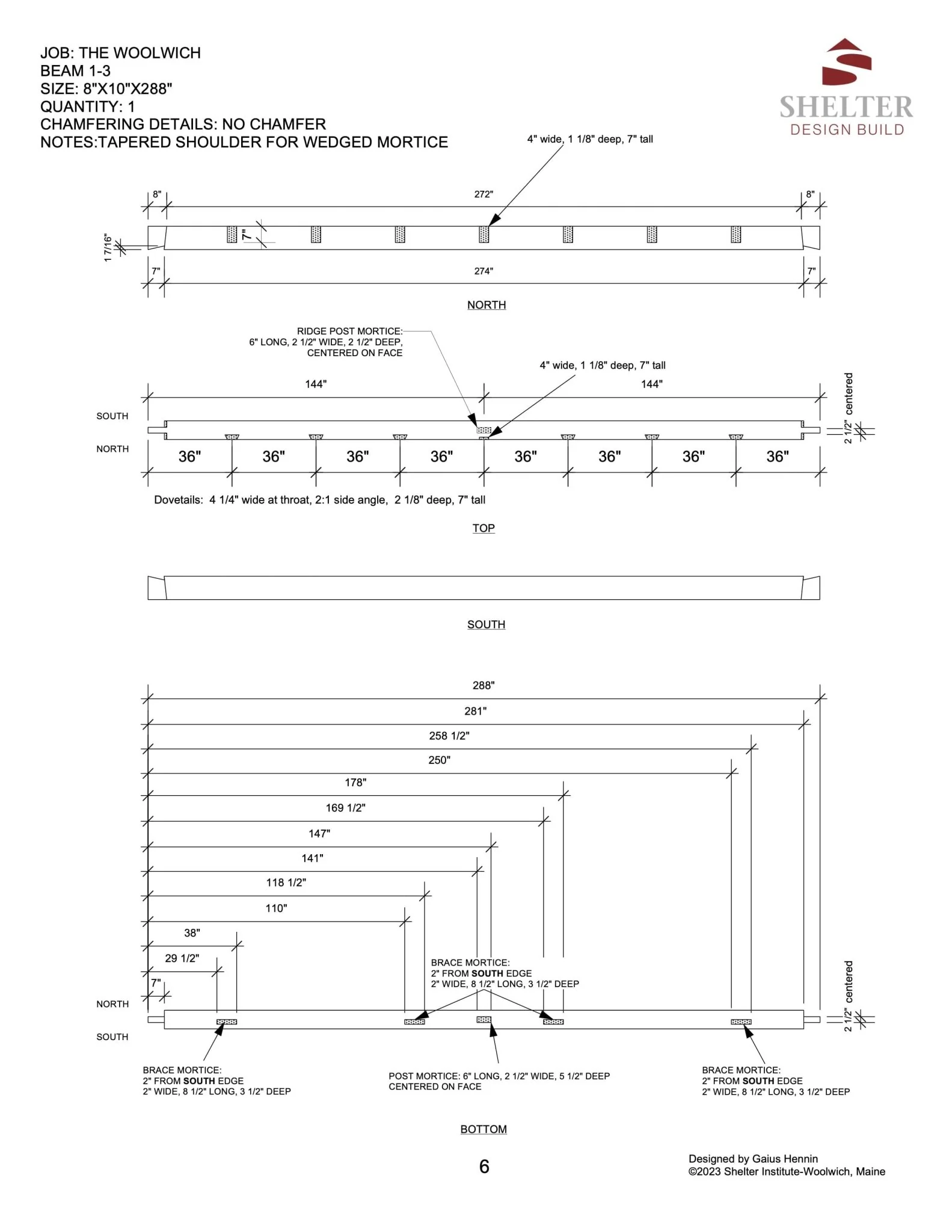 The Woolwich 24x24: Timber Frame Plan & Cut Sheet Package - Image 5