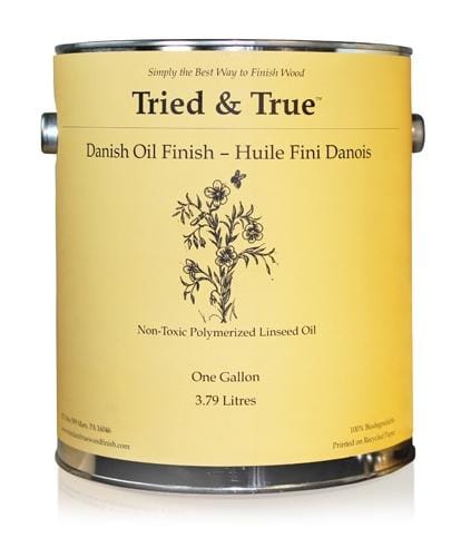 Tried & True Danish Oil Finish